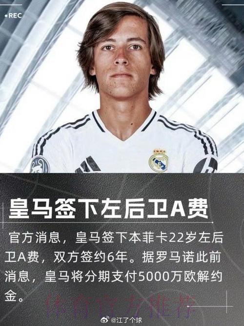 莫雷托：皇马即将与A费就六年合同达成口头协议